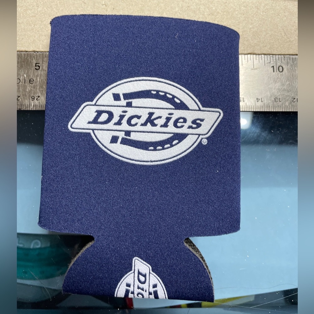 Dickies Cal Ranch Equestrian can cooler promotional item.